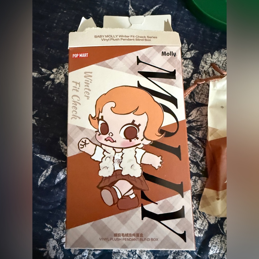Pop Mart Molly Winter Fit Check Vinyl Plush